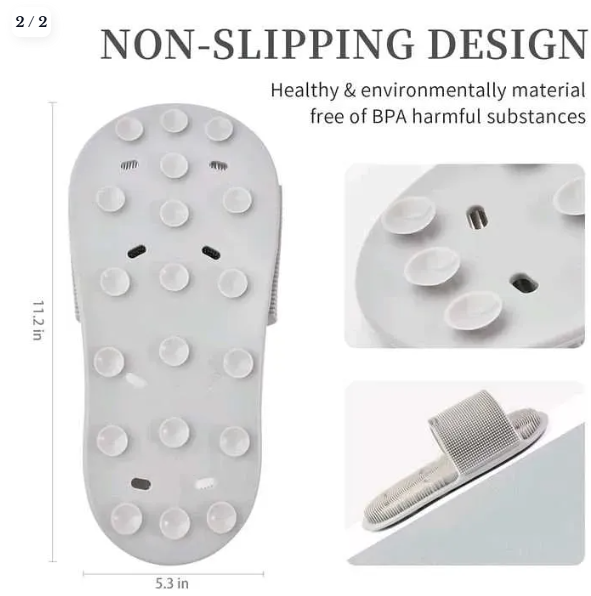 Miniatura 2 de Sandalia Antideslizante Limpiador De Pie